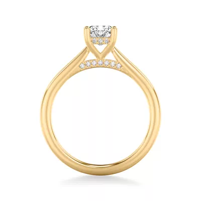 Kate Hidden Halo Diamond Engagement Ring