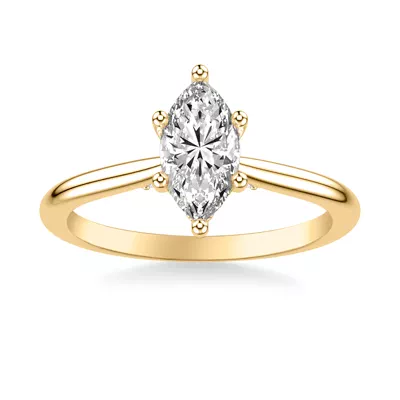 Kate Hidden Halo Diamond Engagement Ring
