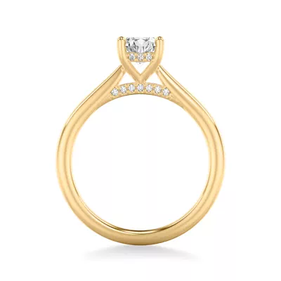 Kate Hidden Halo Diamond Engagement Ring