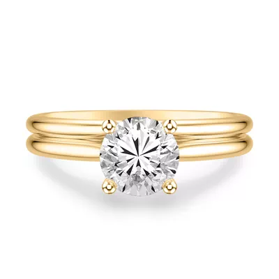 Kate Polished Compatible Wedding Band