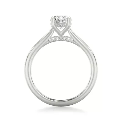 Kate Hidden Halo Diamond Engagement Ring