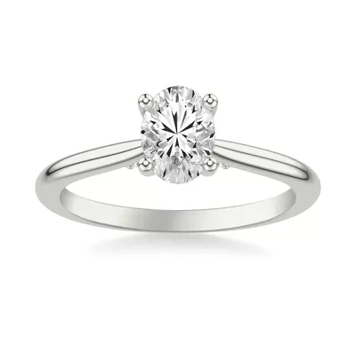 Kate Hidden Halo Diamond Engagement Ring