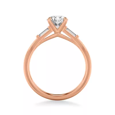 Luisa Classic 3-Stone Engagement Ring