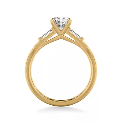 Luisa Classic 3-Stone Engagement Ring