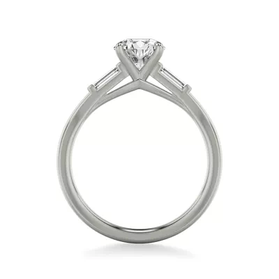 Luisa Classic 3-Stone Engagement Ring