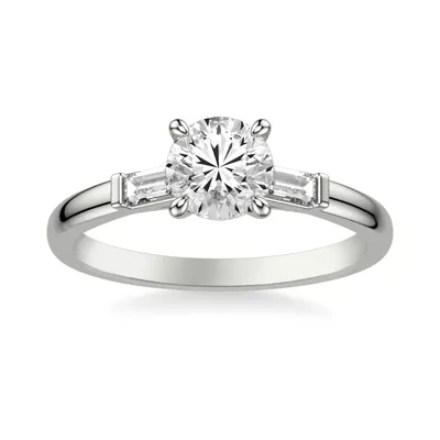 Luisa Classic 3-Stone Engagement Ring
