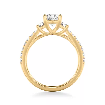 Renee Three Stone Engagement Ring