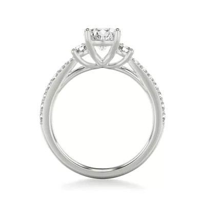 Renee Three Stone Engagement Ring