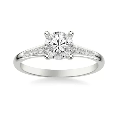 Zelda Graduated Diamond Engagement Ring