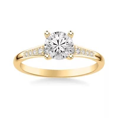 Zelda Graduated Diamond Engagement Ring