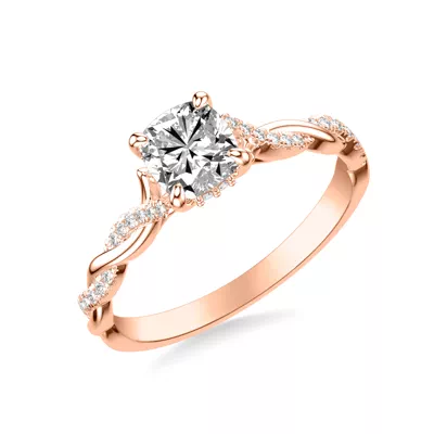 Kayleigh Diamond Twist Engagement Ring