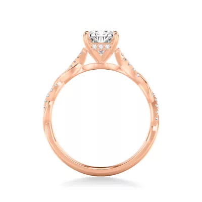Kayleigh Diamond Twist Engagement Ring