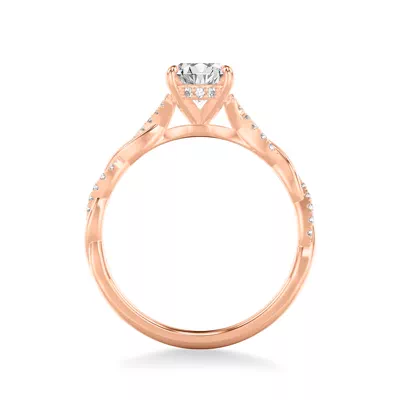 Kayleigh Diamond Twist Engagement Ring