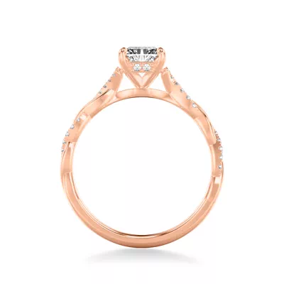 Kayleigh Diamond Twist Engagement Ring