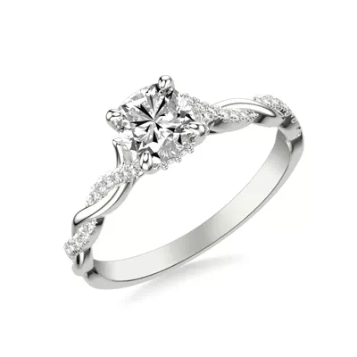 Kayleigh Lab Diamond Twist Engagement Ring