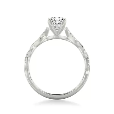 Kayleigh Lab Diamond Twist Engagement Ring