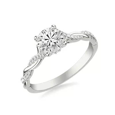 Kayleigh Lab Diamond Twist Engagement Ring