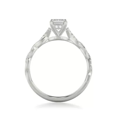 Kayleigh Lab Diamond Twist Engagement Ring