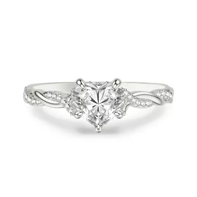 Kayleigh Lab Diamond Twist Engagement Ring