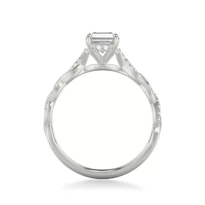 Kayleigh Lab Diamond Twist Engagement Ring