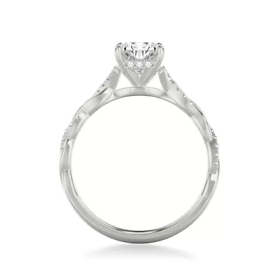 Kayleigh Diamond Twist Engagement Ring
