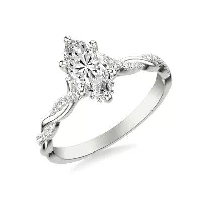 Kayleigh Diamond Twist Engagement Ring