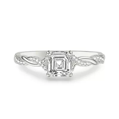 Kayleigh Diamond Twist Engagement Ring