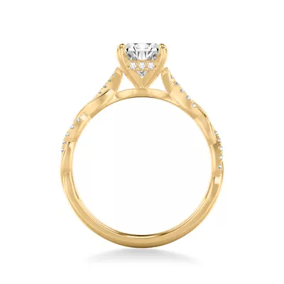 Kayleigh Diamond Twist Engagement Ring