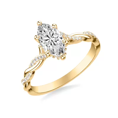 Kayleigh Diamond Twist Engagement Ring