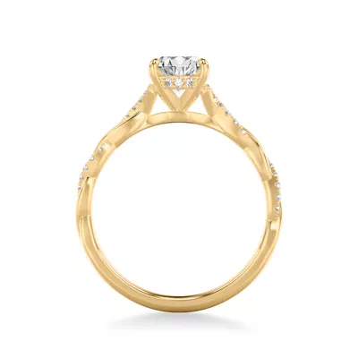 Kayleigh Diamond Twist Engagement Ring