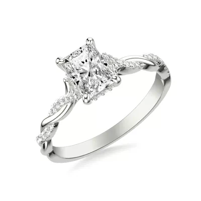 Kayleigh Lab Diamond Twist Engagement Ring