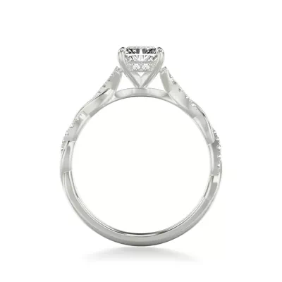 Kayleigh Lab Diamond Twist Engagement Ring