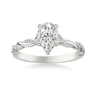 Kayleigh Diamond Twist Engagement Ring