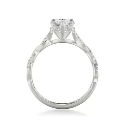 Kayleigh Diamond Twist Engagement Ring