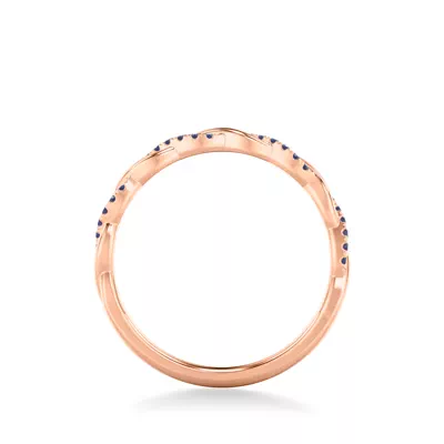 Kayleigh Sapphire Twist Band
