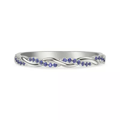 Kayleigh Sapphire Twist Band