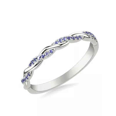 Kayleigh Sapphire Twist Band