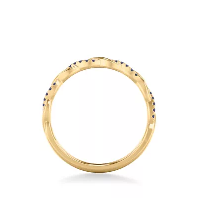 Kayleigh Sapphire Twist Band