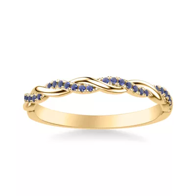 Kayleigh Sapphire Twist Band