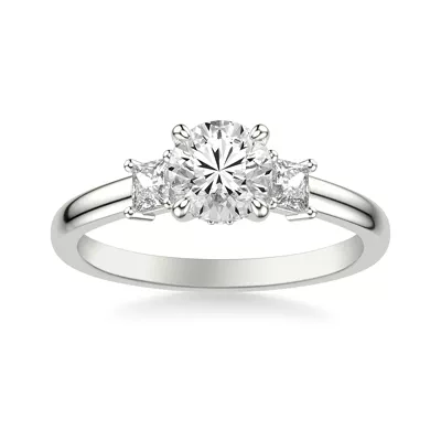 Shelby Classic Three Stone Engagement Ring