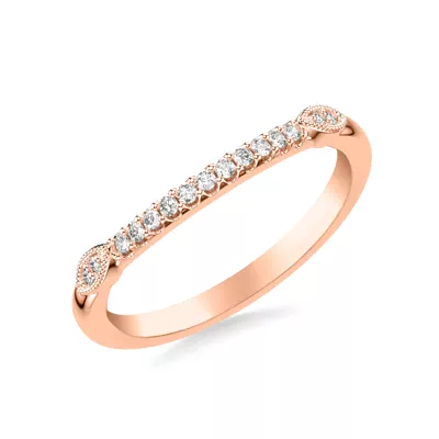 Kelly Contemporary Diamond Wedding Band
