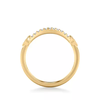 Kelly Contemporary Diamond Wedding Band