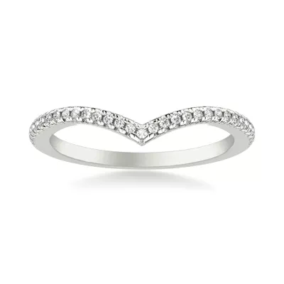 Persephone Pavé Diamond V-Band