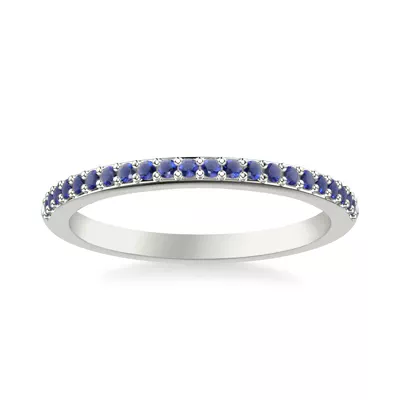 Parker Pave Sapphire Band