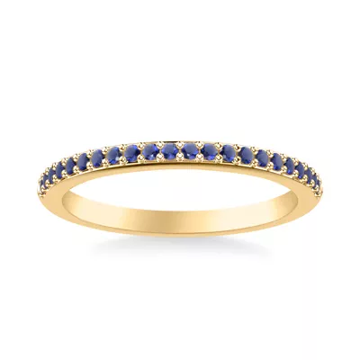 Parker Pave Sapphire Band