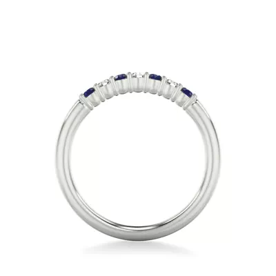 Harleigh Sapphire & Diamond Band