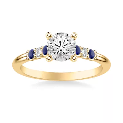 Harleigh Sapphire & Diamond Engagement Ring