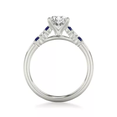 Harleigh Sapphire & Diamond Engagement Ring