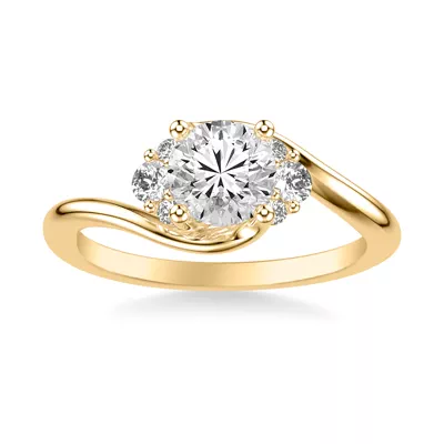 Monique Diamond Accent Engagement Ring