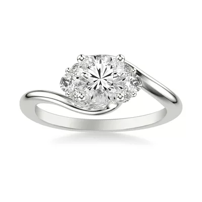 Monique Diamond Accent Engagement Ring